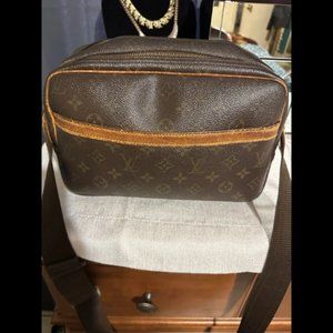 Louis Vuitton Brown Reporter Monogram PM Canvas Crossbody Bag